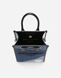 Small patchwork denim bag