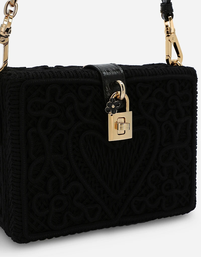 Dolce Box bag with cordonetto detailing