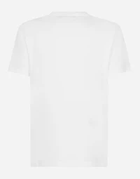 Cotton T-shirt with logo print