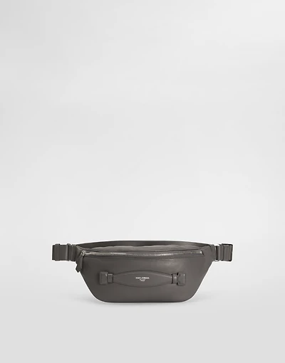 Calfskin nappa leather belt bag