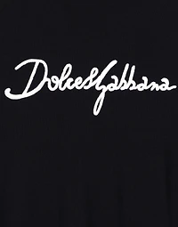 Knit dress with Dolce&Gabbana logo