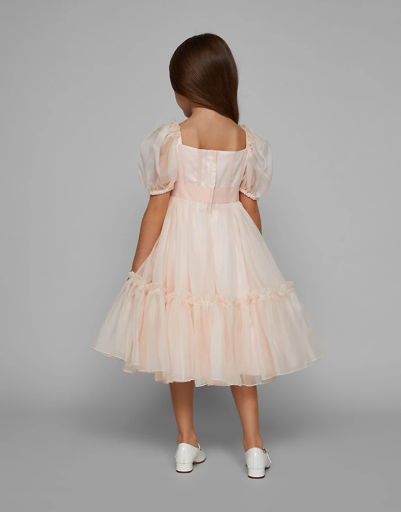 Silk organza dress