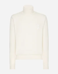 Wool turtle-neck sweater