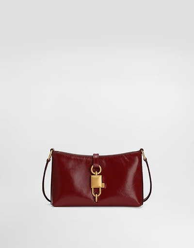 Lock shoulder bag in calfskin