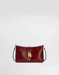 Lock shoulder bag in calfskin