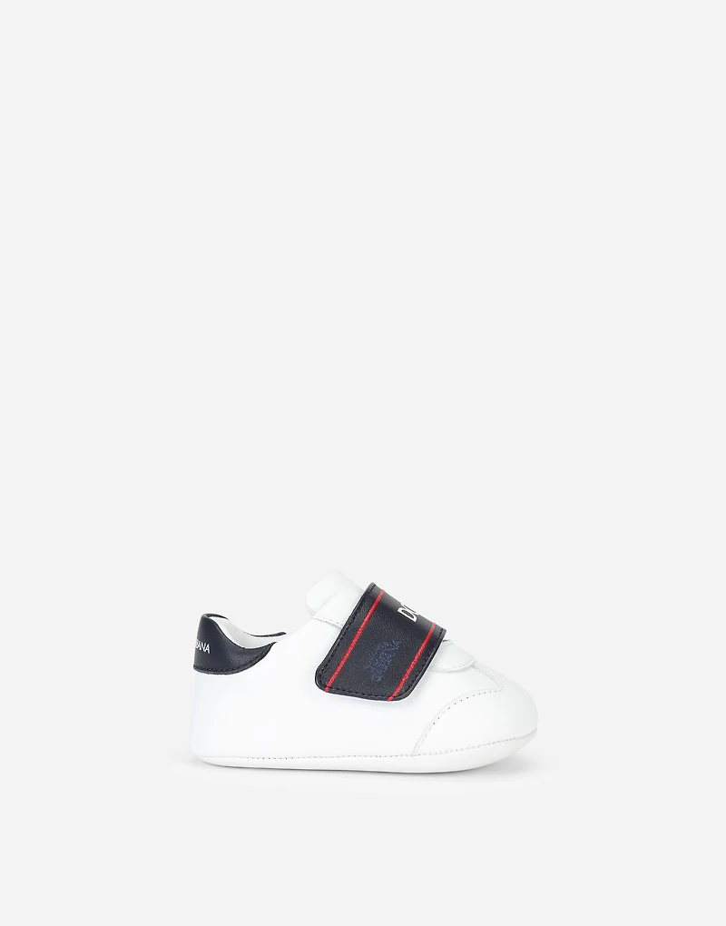 Nappa leather sneakers with logo