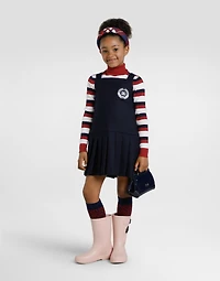 Wool canvas dress