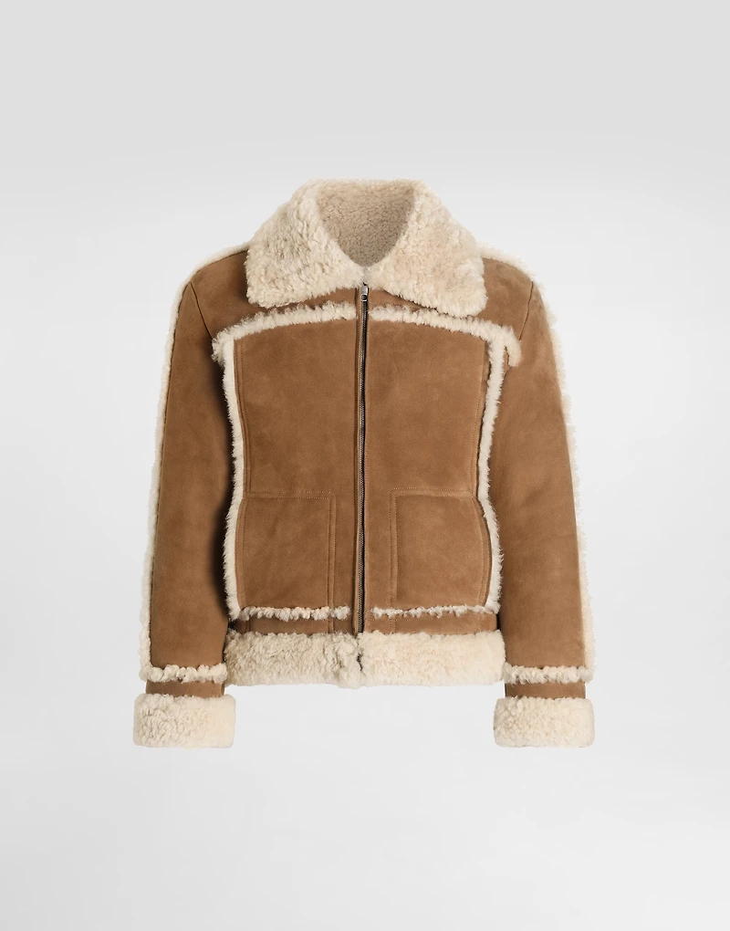 Sheepskin jacket