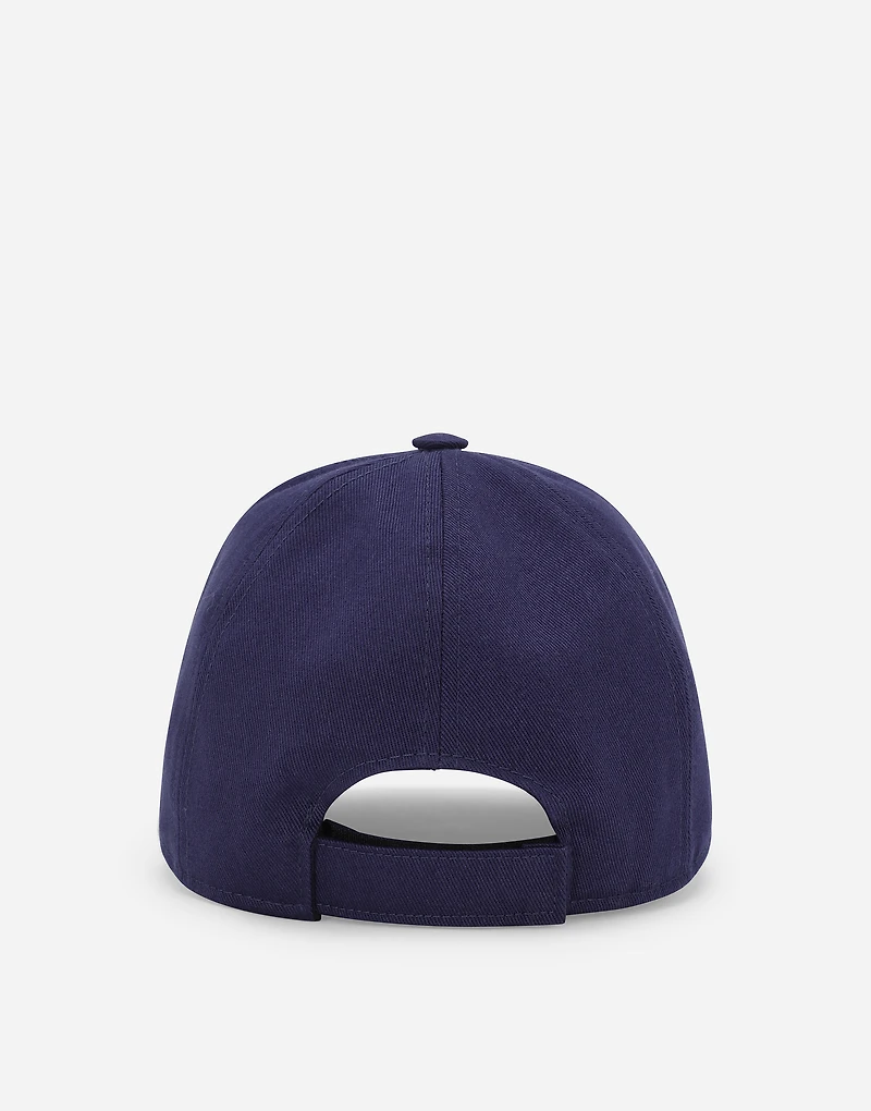 Twill baseball cap with Dolce&Gabbana logo