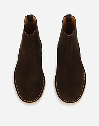 Suede ankle boots