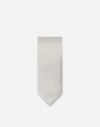 Silk tie with DG logo