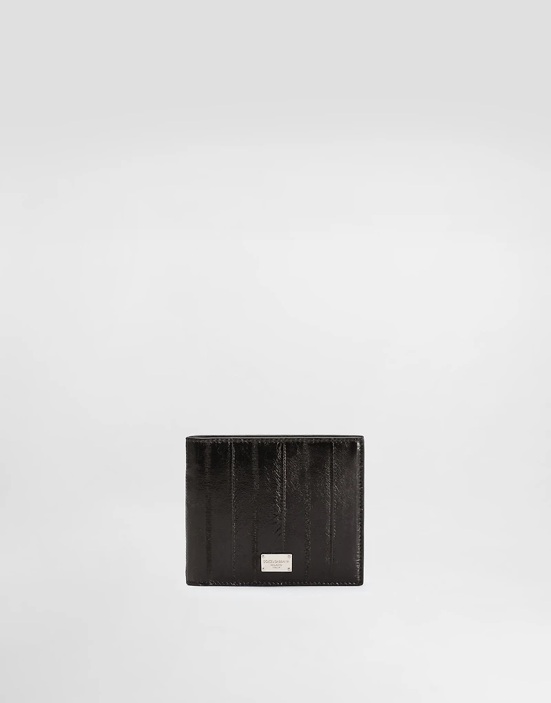 Eel skin wallet