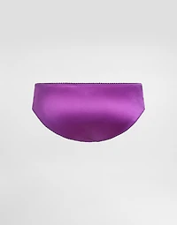 Stretch satin briefs