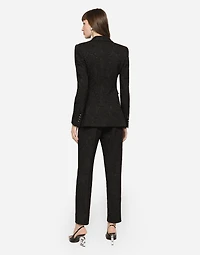 Ornamental jacquard Turlington blazer