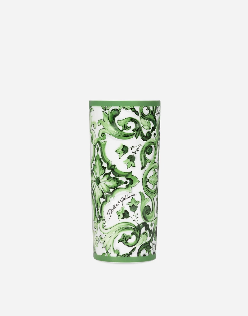 Cylindrical Porcelain Vase