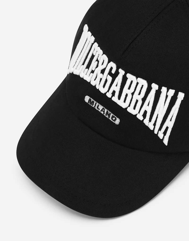Twill baseball cap with Dolce&Gabbana logo