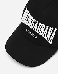 Twill baseball cap with Dolce&Gabbana logo