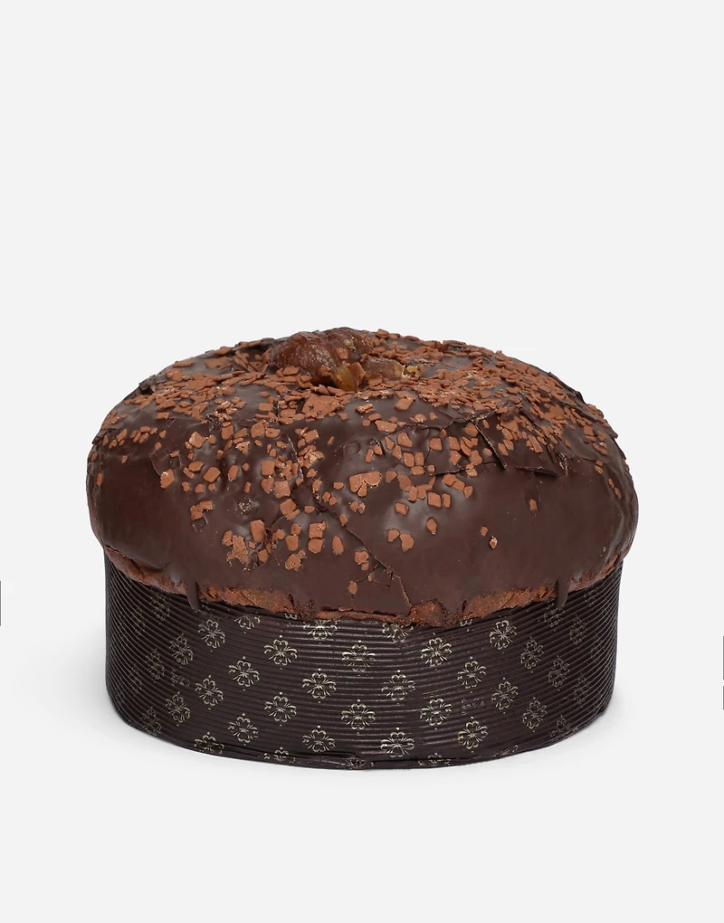 Panettone with Glazed Chestnuts and Gianduja