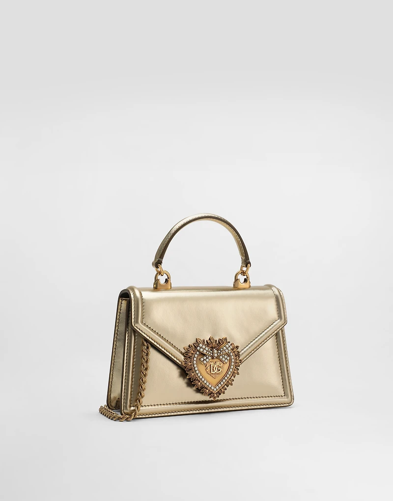 Small Devotion bag in nappa mordore leather