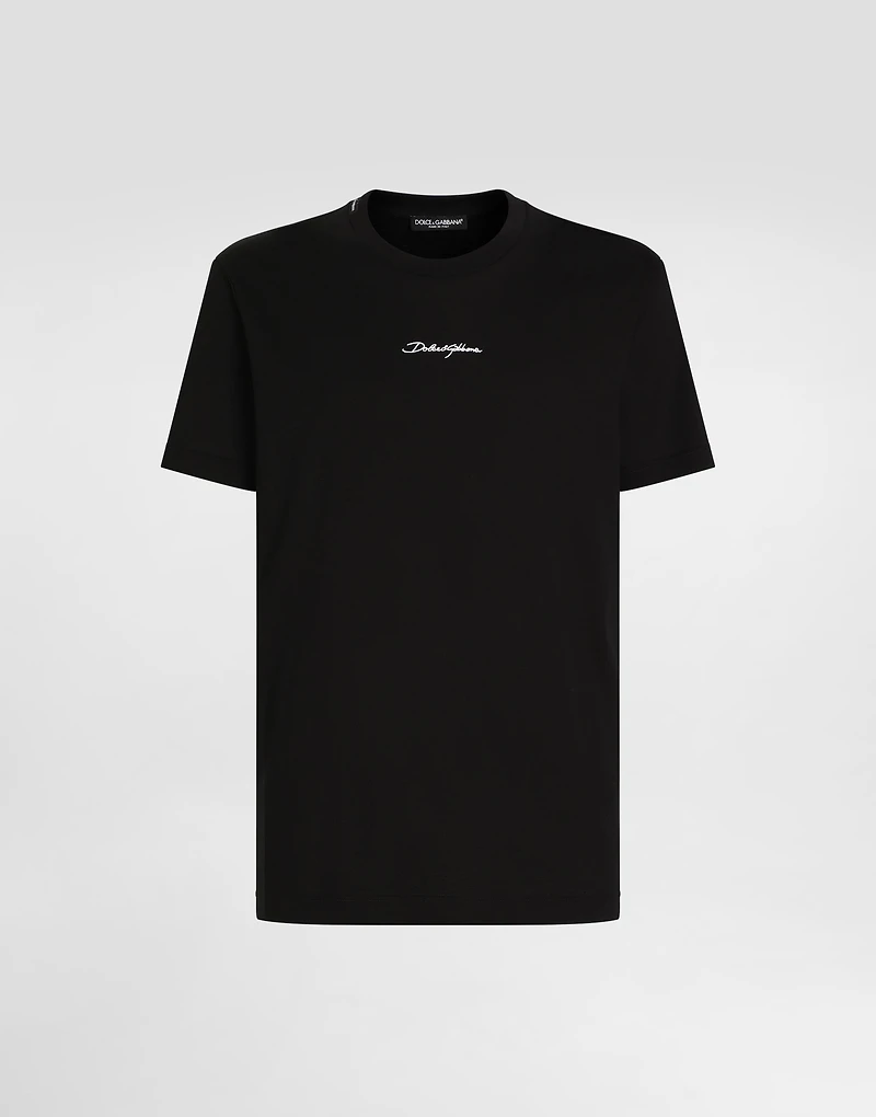 Cotton T-shirt with logo
