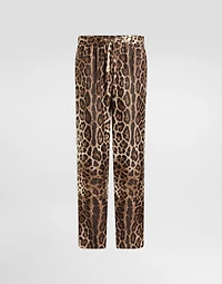 Silk pajama pants