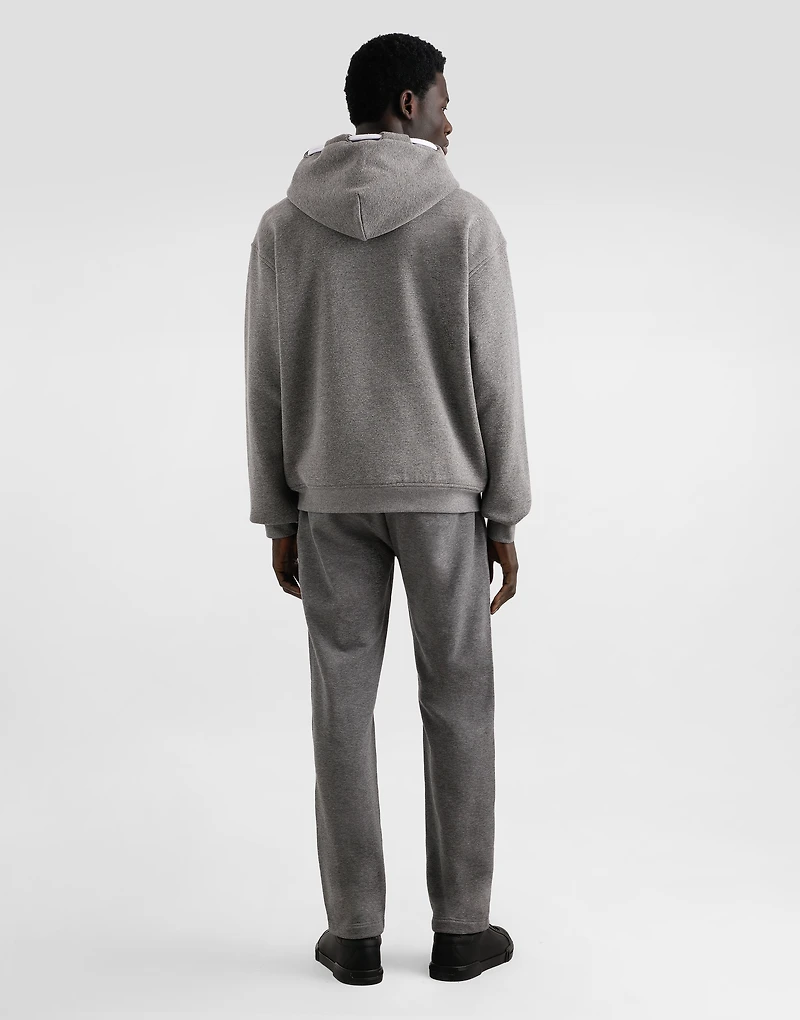 Jersey joggers with patch