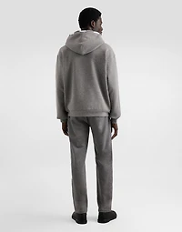 Jersey joggers with patch