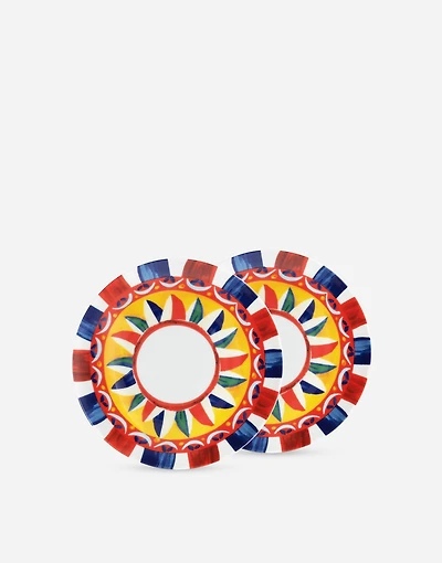 Set 2 Porcelain Bread Plates