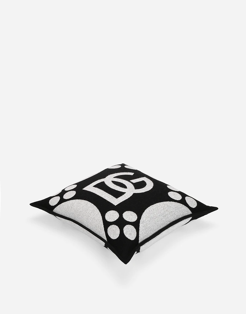 Wool jacquard cushion medium