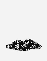 Jacquard Cotton Terry Slippers
