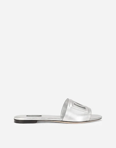 Nappa mordore slides with DG Millennials logo