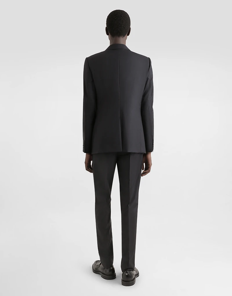 Wool and silk Martini-fit suit