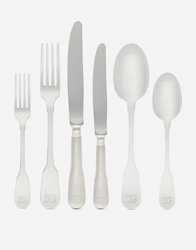 6-Piece German Silver Flatware Set