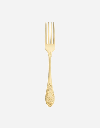 24k Gold Plated Dessert Fork
