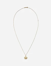 Royal Pendant 18-carat yellow gold, rubies, and sapphire