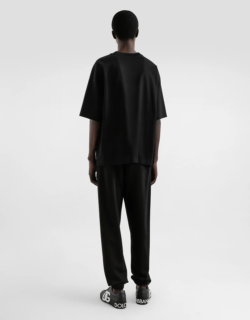 Cotton T-shirt with logo