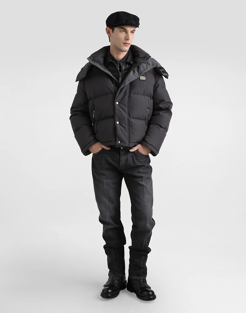 Padded and quilted jacket