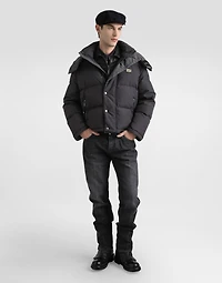 Padded and quilted jacket