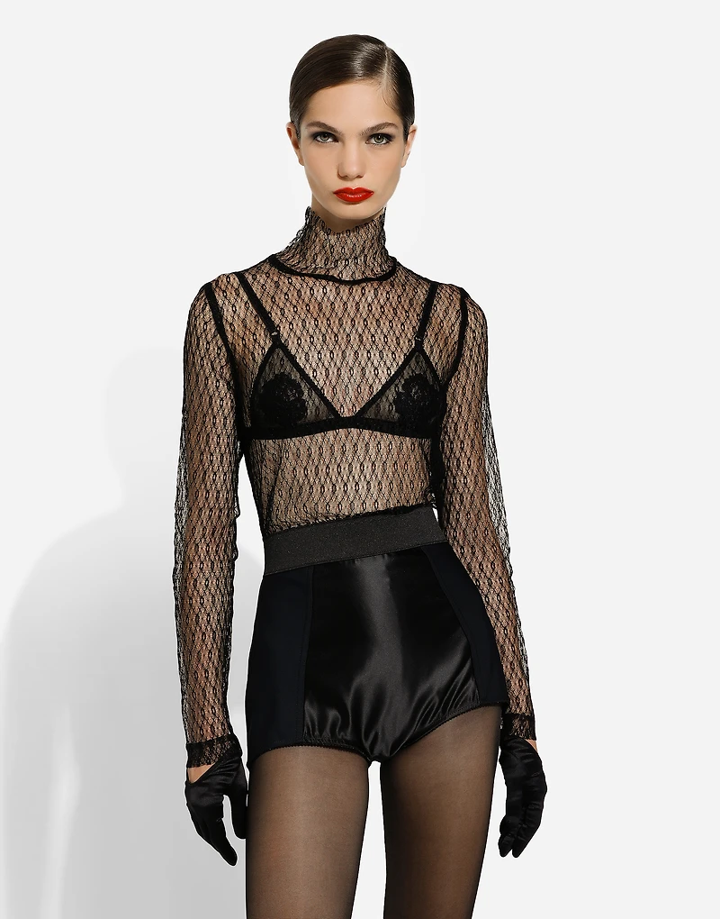 Mesh blouse