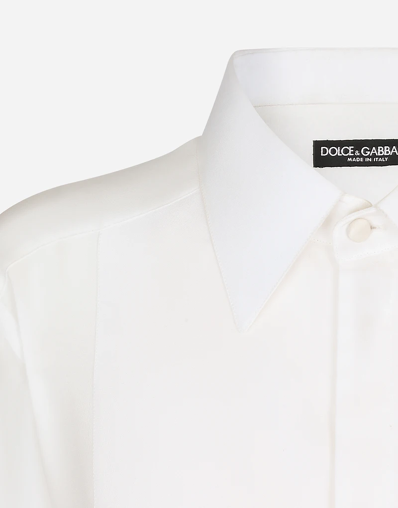 Silk crepe de chine shirt