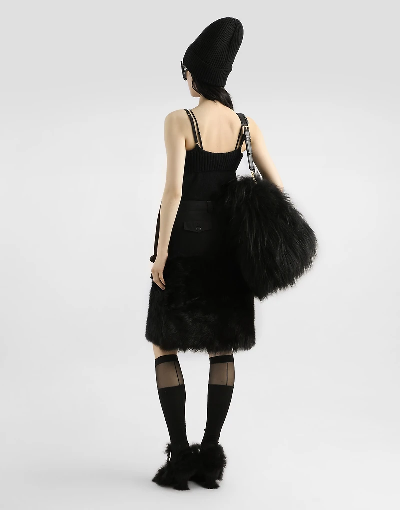 Wool blend tank top