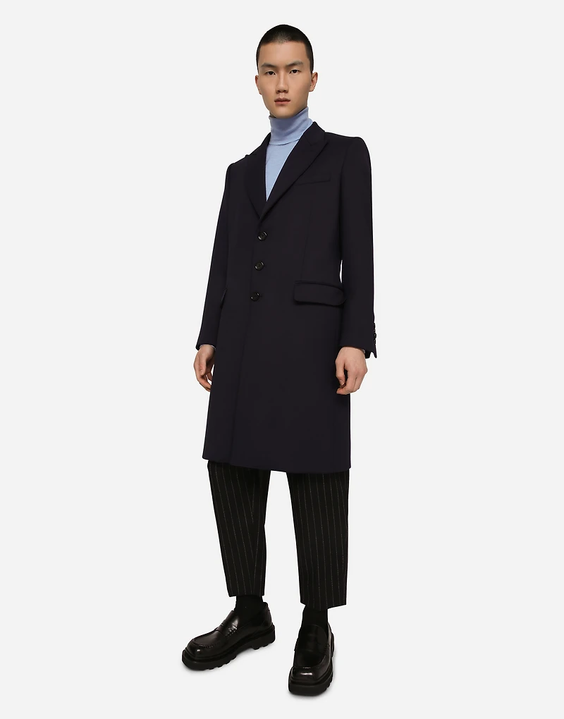 Extra-fine cashmere and silk turtleneck sweater