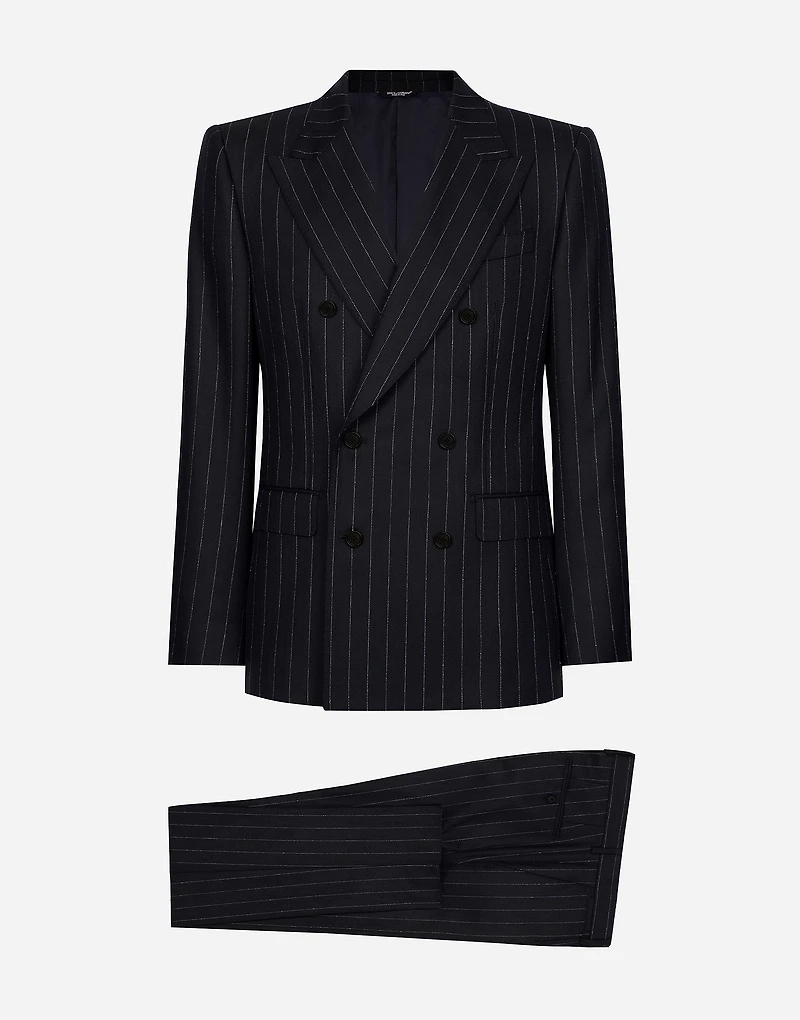 Double-breasted Sicilia-fit suit