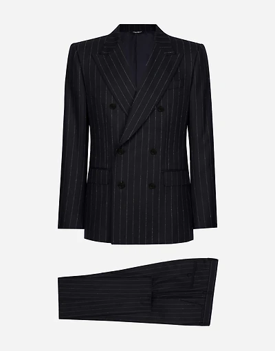 Double-breasted Sicilia-fit suit