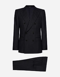 Double-breasted Sicilia-fit suit