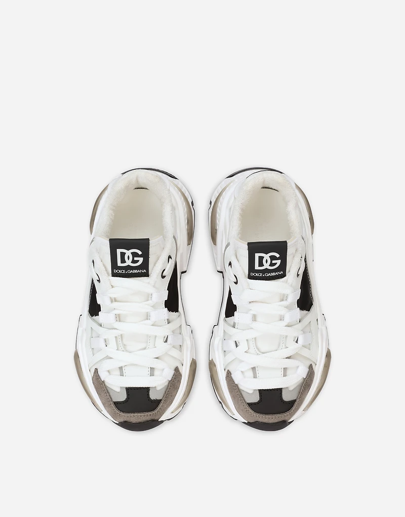 Mixed-material Airmaster sneakers