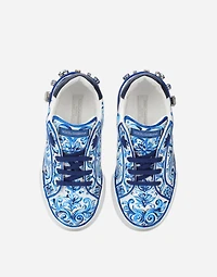 Majolica-print Portofino Light sneakers