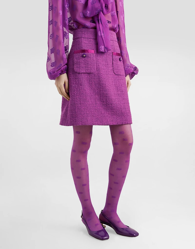 Rachel tweed skirt