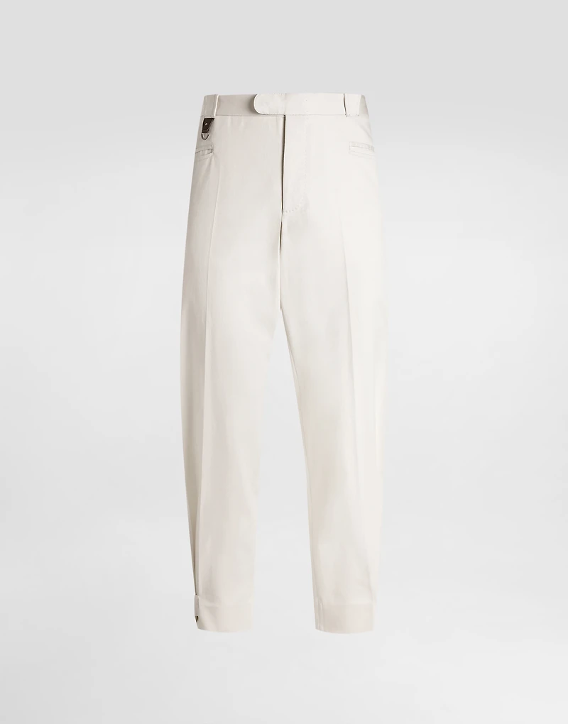 Gabardine trousers