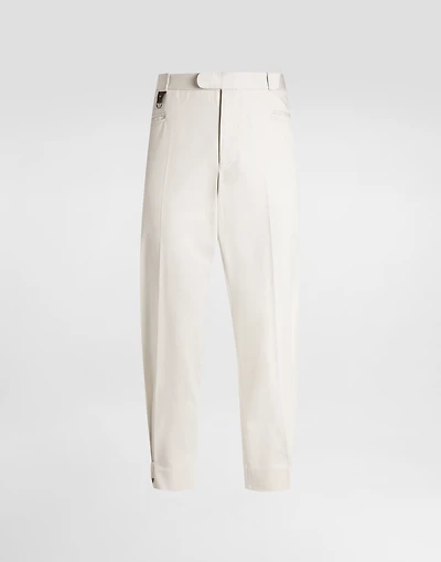 Gabardine trousers